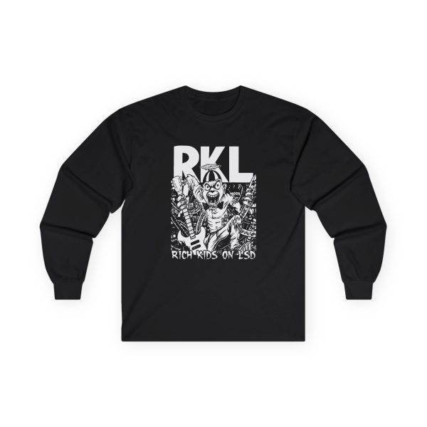 Anxious Guitar Beanie Unisex Ultra Cotton Long Sleeve Tee