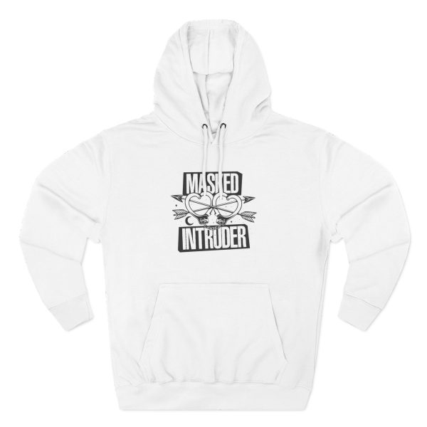 Anxious Love Is A Crime Raglan Three-Panel Fleece Hoodie