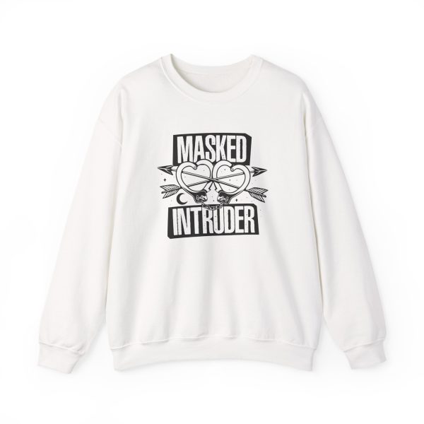 Anxious Love Is A Crime Raglan Unisex Heavy Blend™ Crewneck Sweatshirt