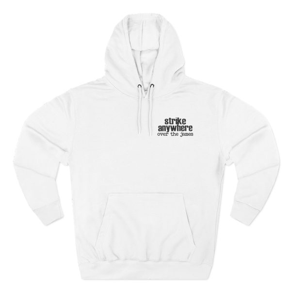 Anxious Monument Three-Panel Fleece Hoodie