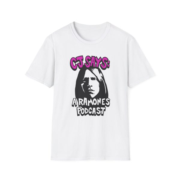 Anxious CJ Says Unisex Softstyle T-shirt