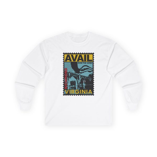Anxious Postage Stamp Unisex Ultra Cotton Long Sleeve Tee