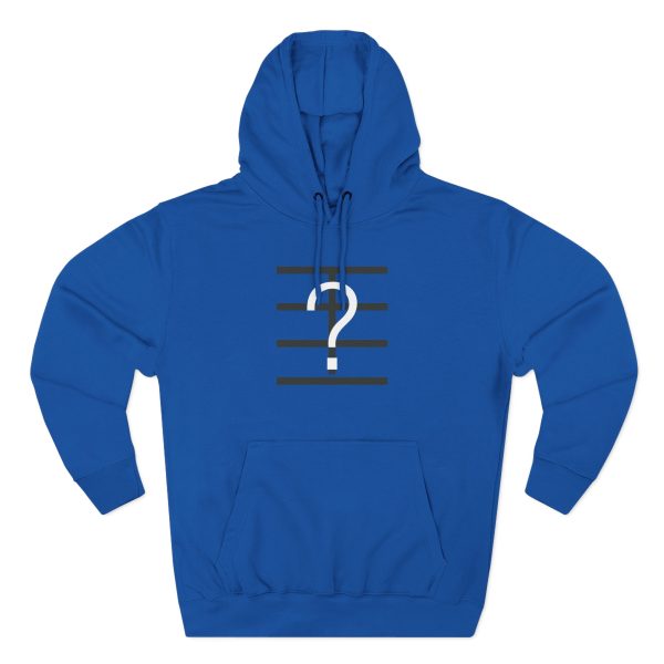 Anxious Mystery Three-Panel Fleece Hoodie