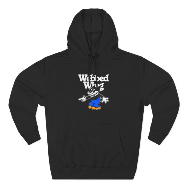 Anxious Toon Shooter Three-Panel Fleece Hoodie