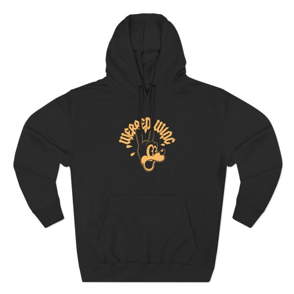 Anxious Sweatin Three-Panel Fleece Hoodie