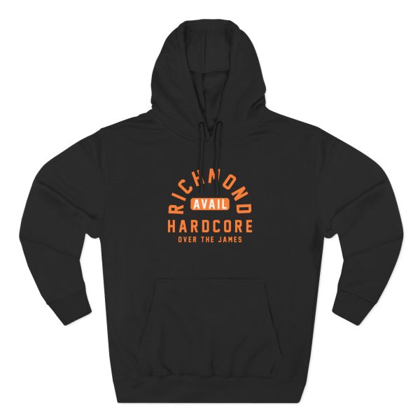 Anxious Hardcore Three-Panel Fleece Hoodie