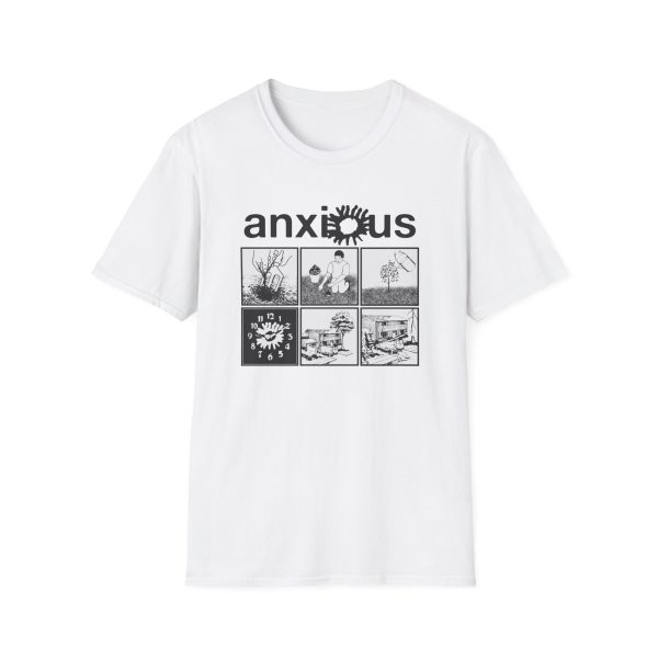 Anxious Van Comic Unisex Softstyle T-shirt